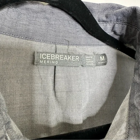 Icebreaker Women's Cool-Lite™ Kala Shirt Dress in Gray - Picture 5 of 9